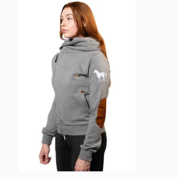 Spiced Equestrian Cuddle Hoodie in Pepper, Size Small - Picture 11 of 11